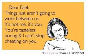 No dieting!!!